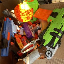 Box Of Nerf Guns 