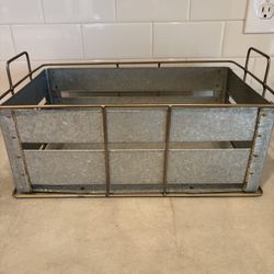 Metal Basket- Hearth And Hand