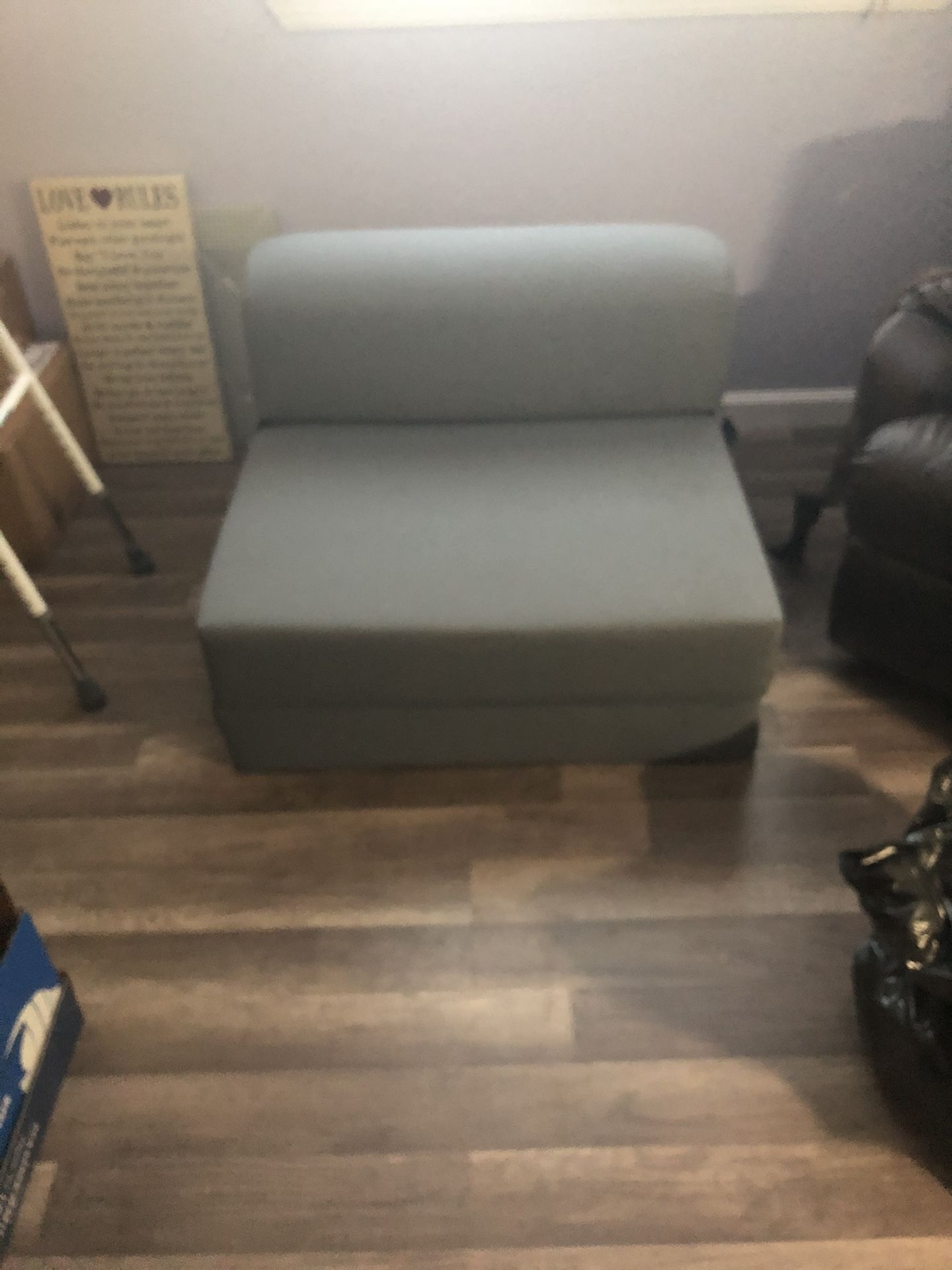 Chair/twin bed
