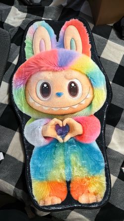 Labubu Rainbow Rug