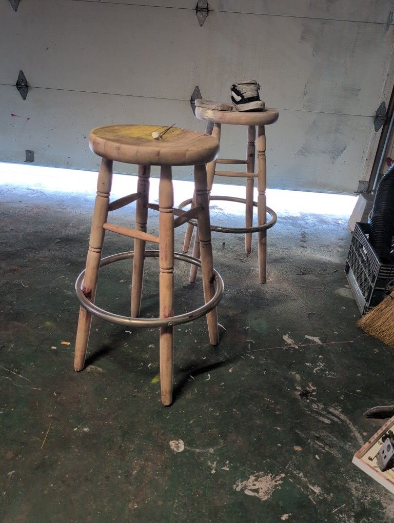 Bar Stools Solid Wood