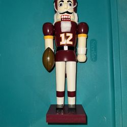 Redskins Nutcracker RARE 