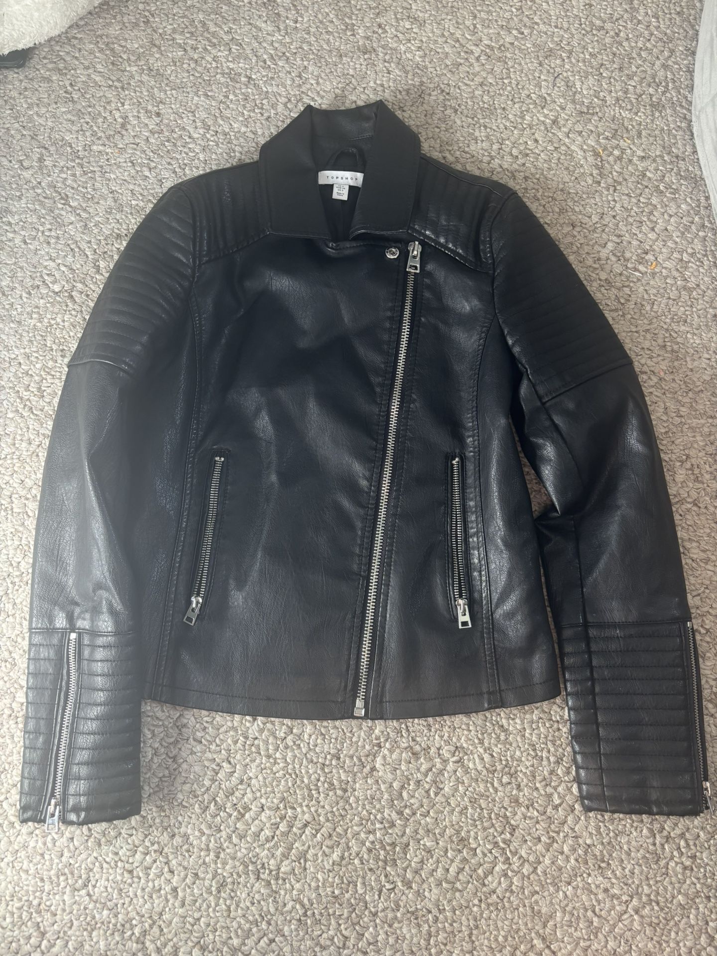 Topshop Nordstrom Leather jacket