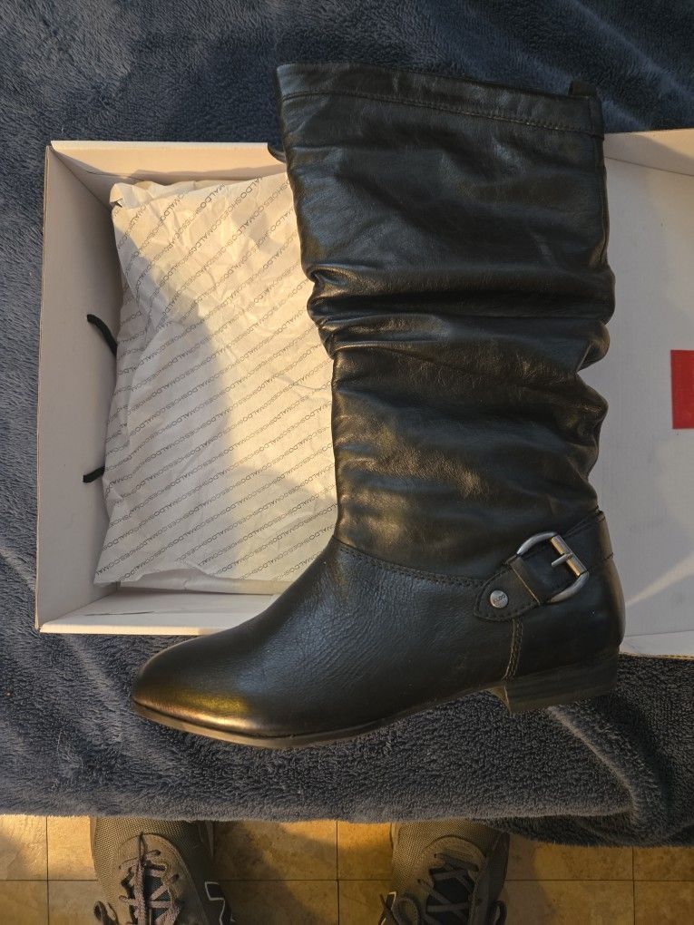 Aldo Boots Size 9 Black