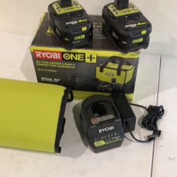 Ryobi Battery And Charger Kit 