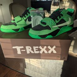 Jordan CJ1 T-Rexx Travis Scott Green Spark