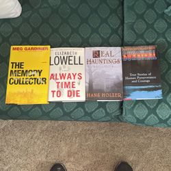 Collection Of 4 Hardcover Books 