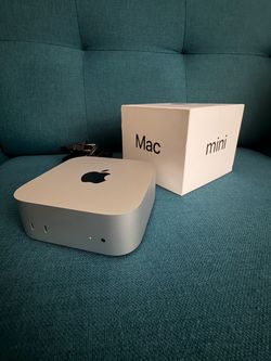 Apple Mac mini M4 (2024) 16GB RAM 512GB SSD Silver, Pristine, Original Box
