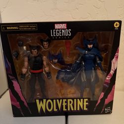Marvel Legends Wolverine And Psylocke 2pk