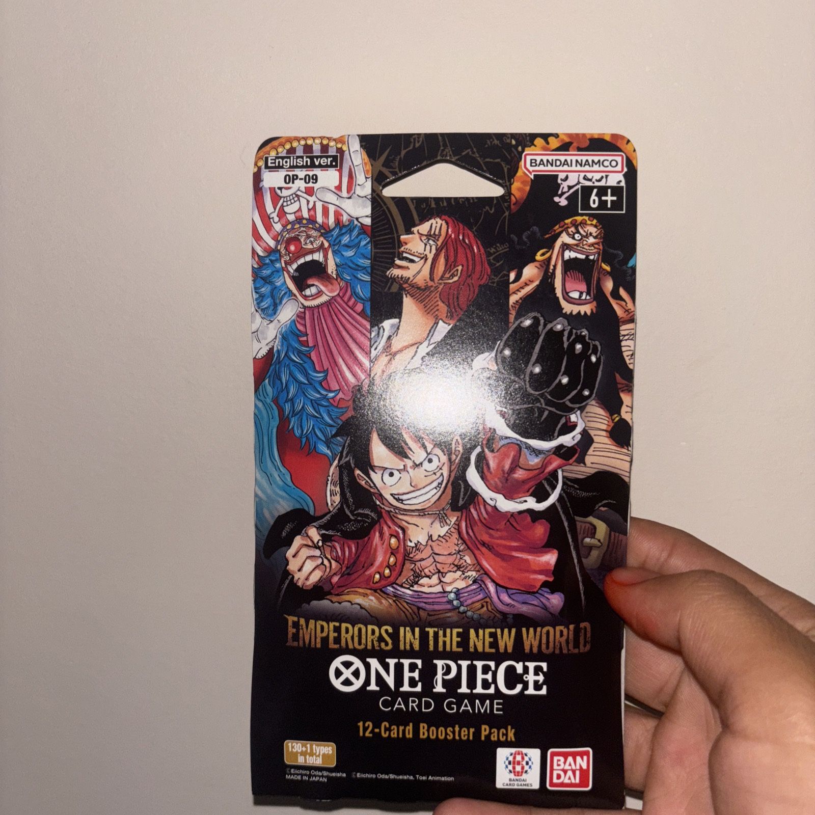One Piece Card Game Emperors in the New World Booster Pack OP-09 English Edition