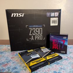 Motherboard, RAM And Processor Bundle Excellent Condition