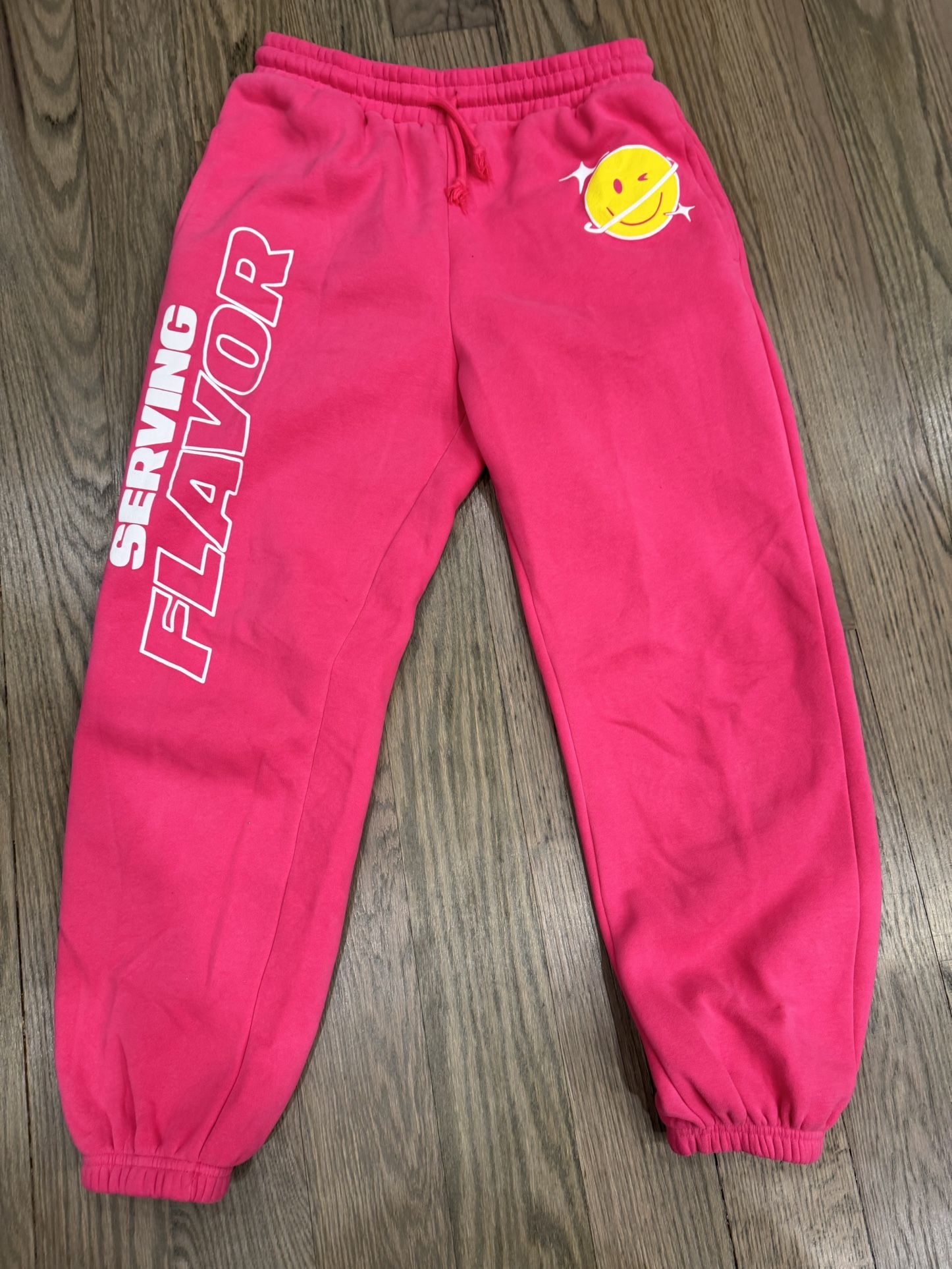Poppi Bright Pink Joggers Women’s Medium ~ EXCELLENT CONDITION