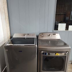 MAYTAG WASHER AND KENMORE DRYER XL CAPACITY GOOD CONDITION BOTH ELECTRIC LARGE CAPACITY HEAVY DUTY DELIVERY AVAILABLE 