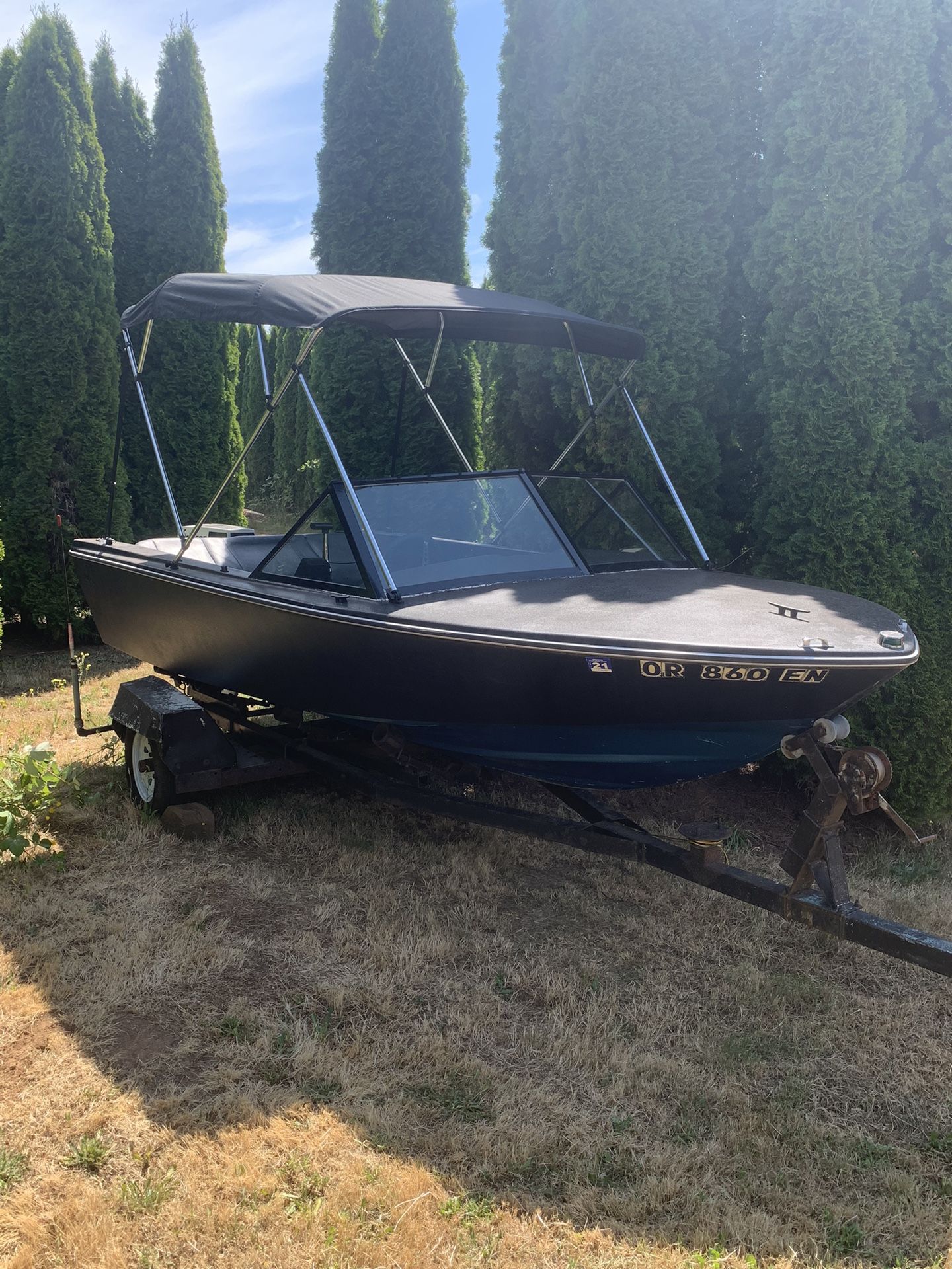 Fiberform 16ft Fishing Boat