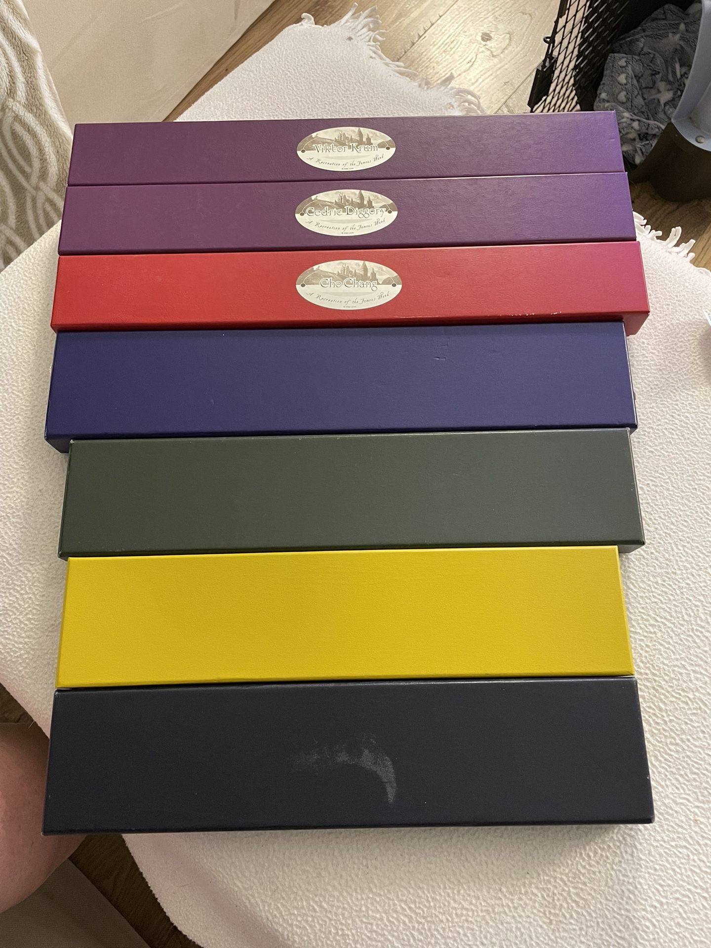 Harry Potter - 7 Wands In Their Original Boxes