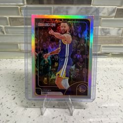 2025-2026 Topps NBA Hoops Stephan Curry #261 Rainbow Foil