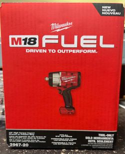 Milwaukee M18 FUEL 18V Lithium-Ion Brushless Cordless 1/2 in. Impact Wrench with Friction Ring (Tool