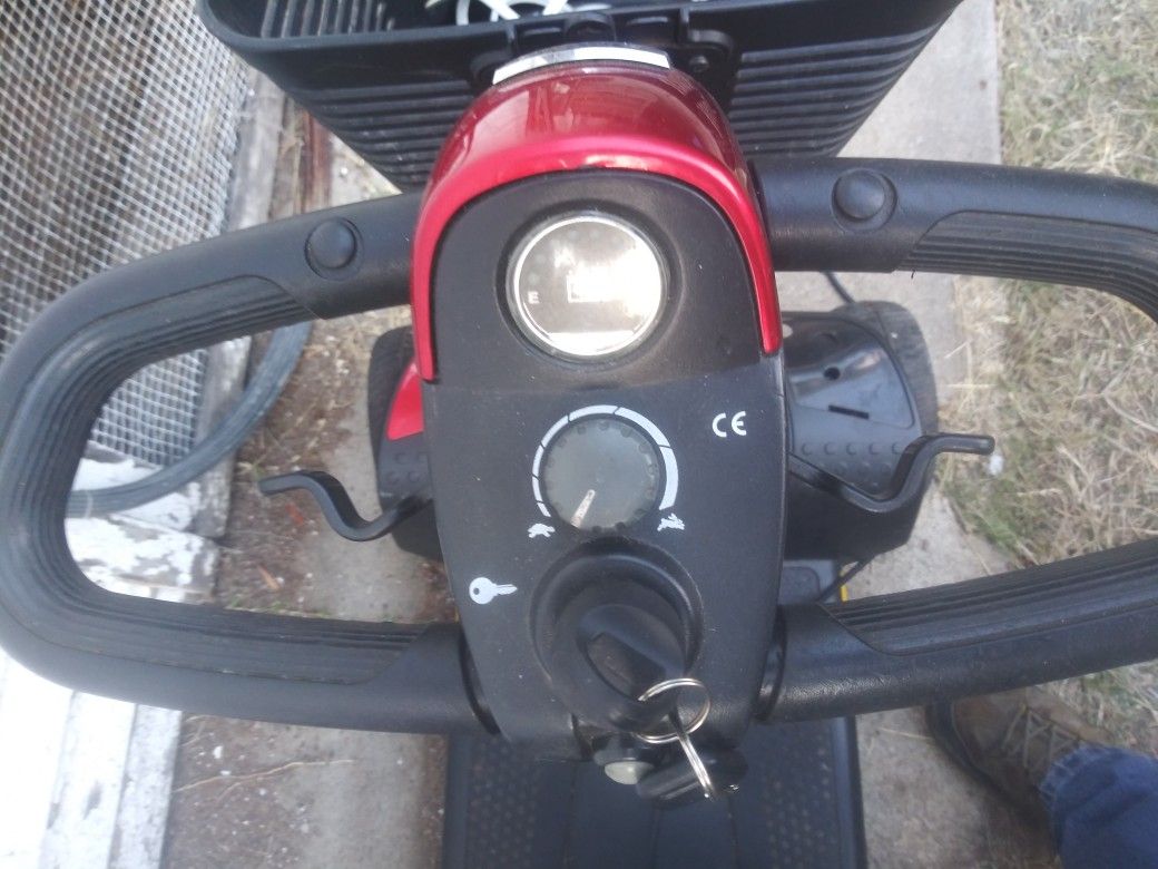 Go Go Pride mobility scooter