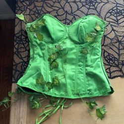 Poison Ivy Corset Halloween Costume