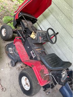 MTD riding lawnmower