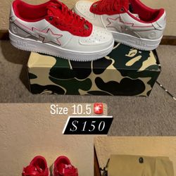 Bape Shoes 10.5 