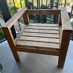 Wooden Outdoor Chair 