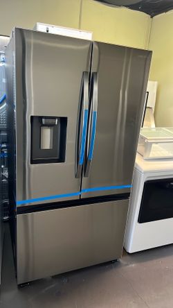 NEW OPEN BOX SAMUNG FRECH STYLE REFRIGERATOR