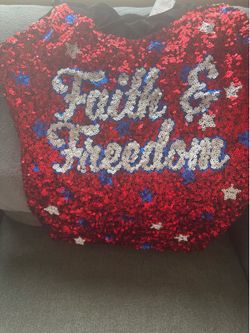 WOMENS TANK FAITH AND FREEDOM