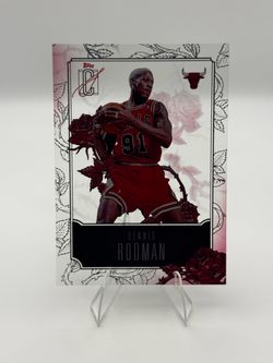 2025-26 Topps Signature Class - Dennis Rodman Acetate Roses SSP #R-4