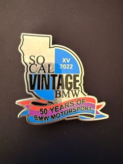 SOCAL Vintage BMW 2002 Grill badge