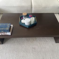 Dark Wood ModernCoffee Table