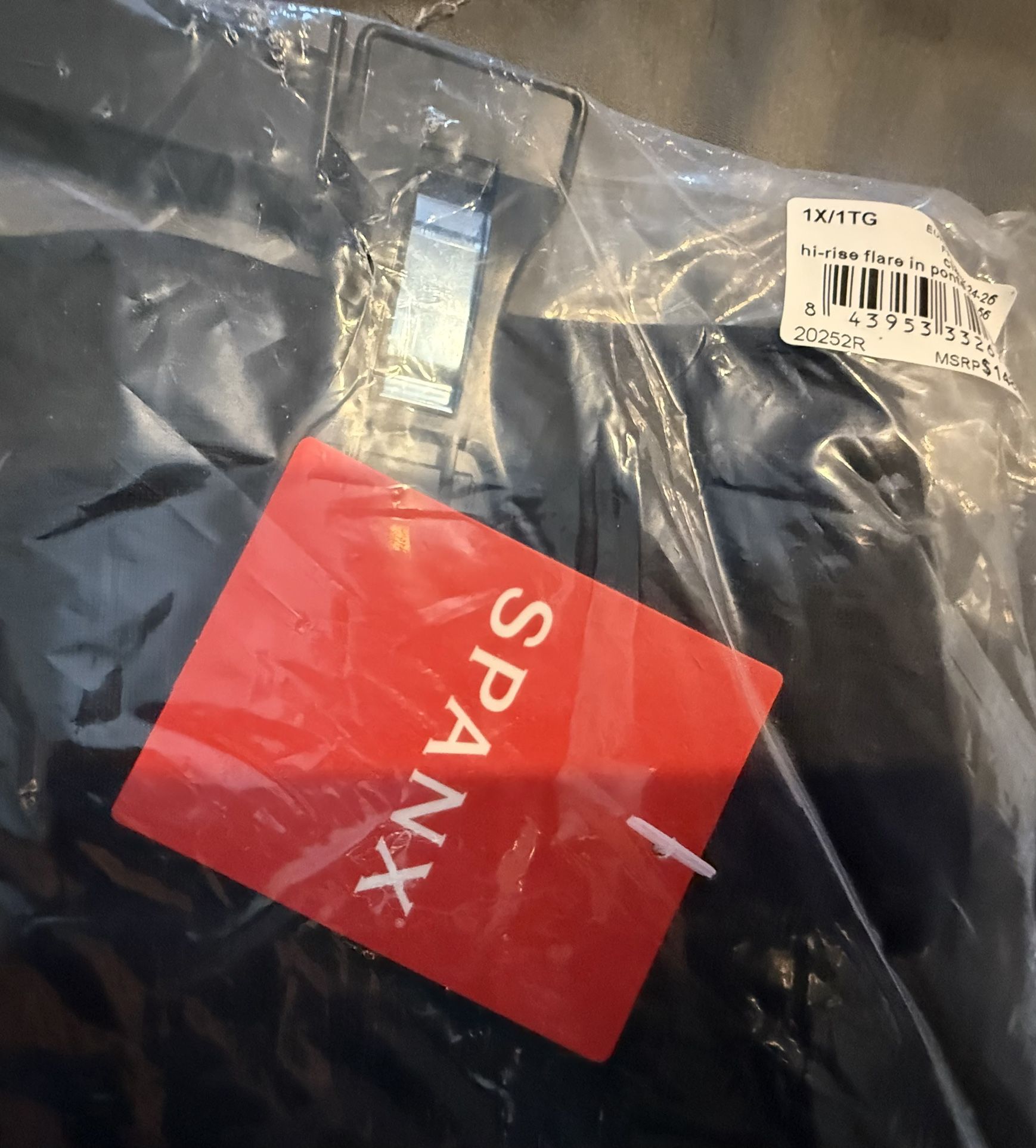 Spanx Black Wide Leg Dress Pants