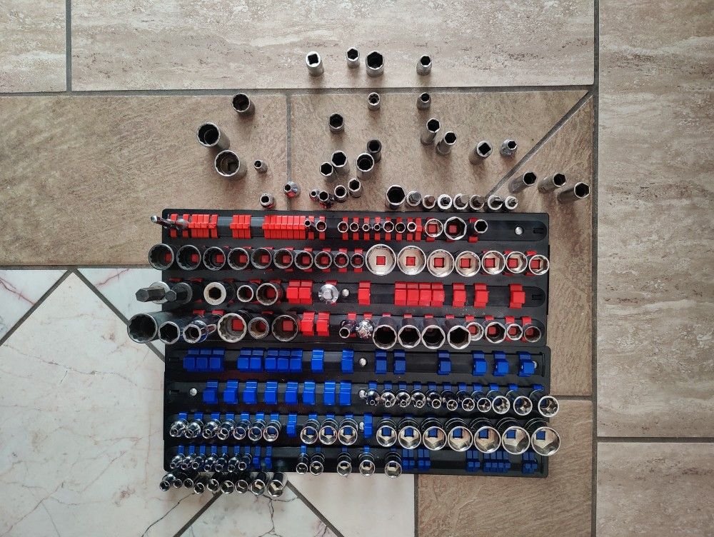 132 Pc. Assorted Mechanic Sockets (Snap - On | Blue Point)