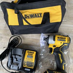 Dewalt Imapact Drill Battery Charger And Bag