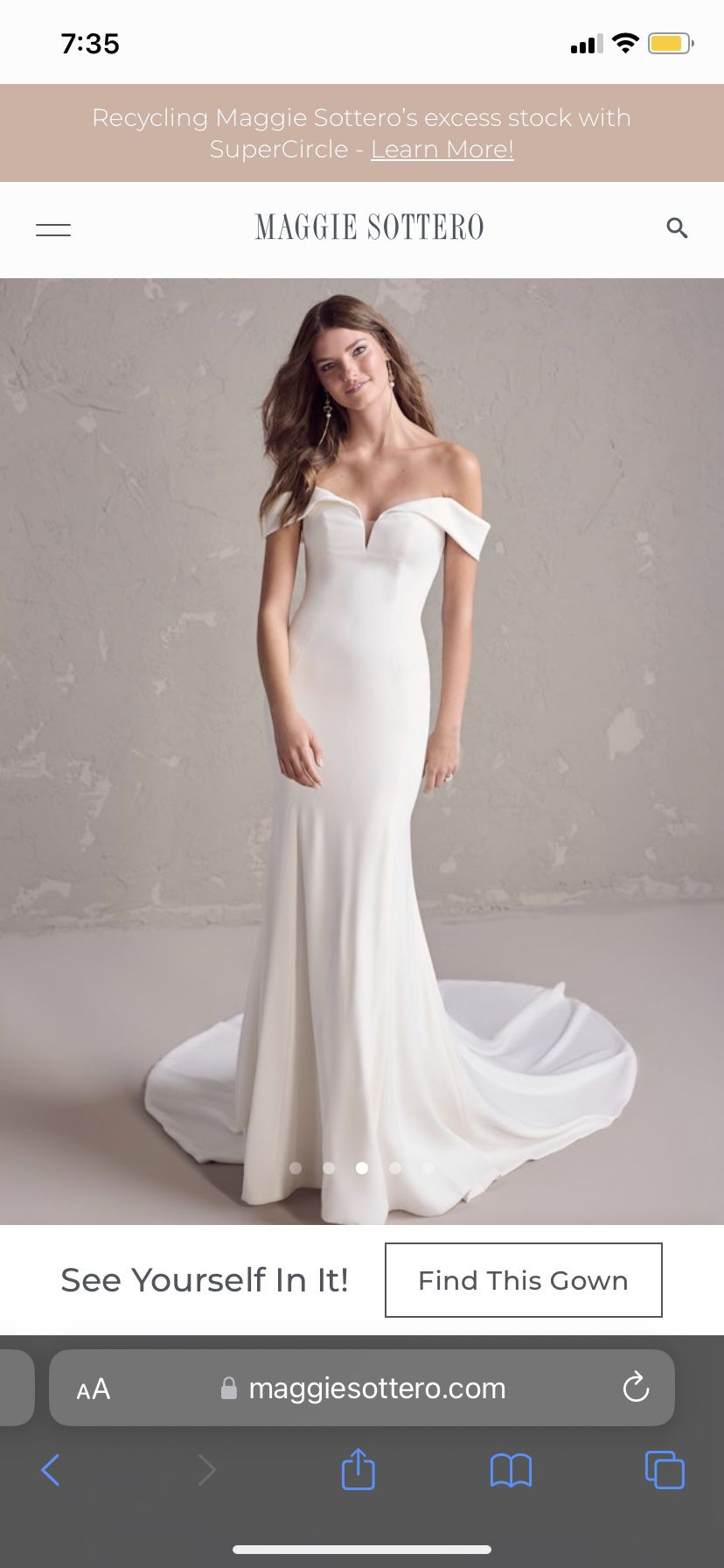 MAGGIE SOTTERO COLBY WEDDING GOWN