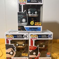 Batman Funko Pop Set