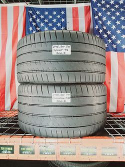 ✅ 2 Used Tires 295/30ZR20 MICHELIN PILOTR SPORT 4S MAX PERFORMANCE SUMMER 295 30 20