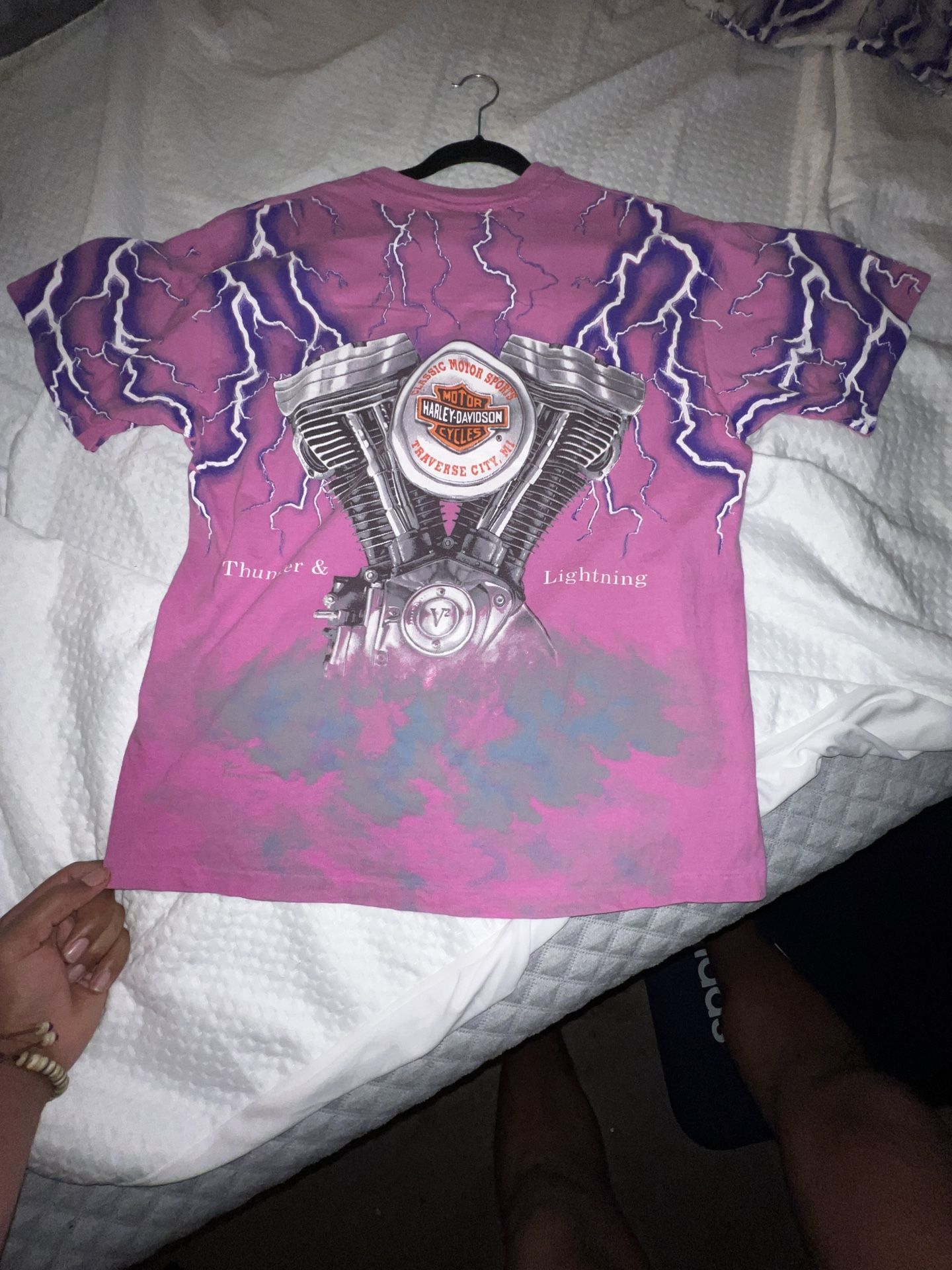 【HARLEY DAVIDSON】90s Thunder & Lightning 0a9bd6910fc3c6b3e1d87da4c8f66b