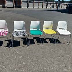Senator Group Stacking Chairs- Multiple Colors