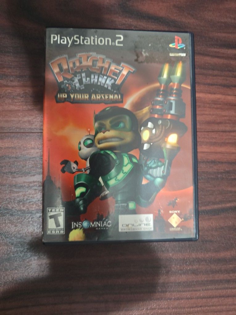 Ratchet & Clank Up Your Arsenal Ps2