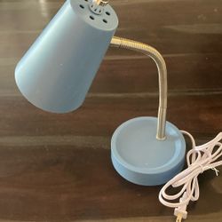 Adjustable Neck Blue Desk Lamp (Cab Bb)