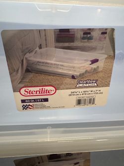 60qt 57L  plastic bins 2 for 10