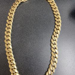Cuban Necklace 14k Great Deal May 3-4