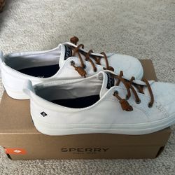 Sperry White Shoes
