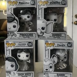 Disney Sketched Funko Pop Complete Series