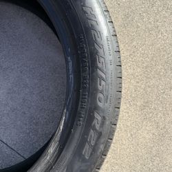 Pirelli Scorpion Zero All Season 275/50/22 116H XL RIV - 60% tread wear. Set of 2. Tire / Tires (both tires for $140)