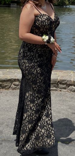 Prom Dress / Formal Dress / Black Dress