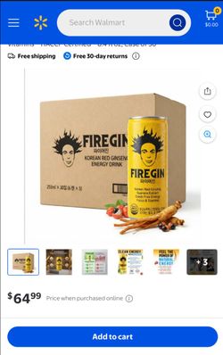 Fire gin energy drink O.B.O $35 for the box