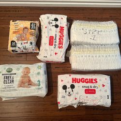 Baby Diapers - All for $15