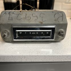 Original 1955 Chevrolet Radio